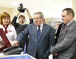 Виктор Толоконский высоко оценил уровень предоставления государственных услуг в УФМС России по Новосибирской области