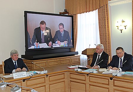 Видеконференция по вопросам государственной политики РФ в отношении российского казачества до 2020 г.