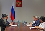 Полномочный представитель встретился с митрополитом Новосибирским и Бердским Тихоном