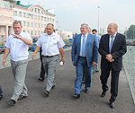 Полномочный представитель посетил сортировочную станцию Инская Западно-Сибирской железной дороги