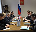 Виктор Толоконский встретился с послом Швейцарии в Российской Федерации
