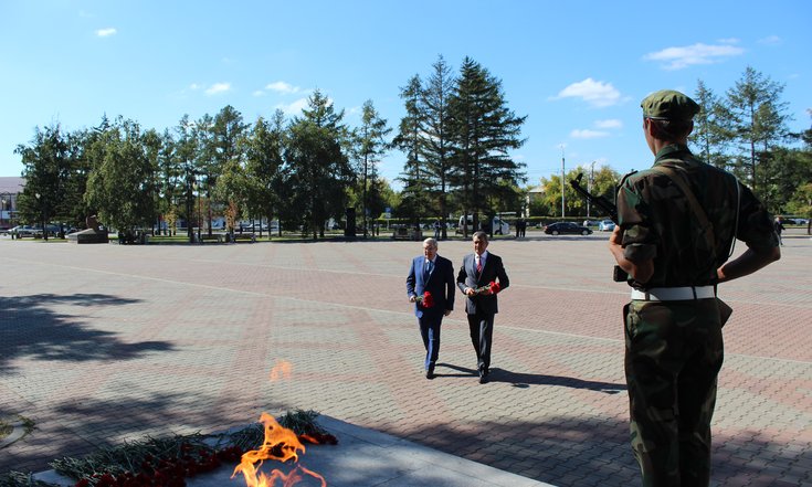 Рабочая поездка в Красноярск