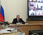 Виктор Толоконский провел совещание с участием главных федеральных инспекторов в регионах округа