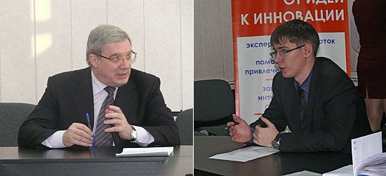 Виктор Толоконский обсудил с молодыми учеными их предложения по развитию и поддержке науки
