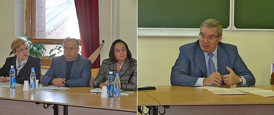 Участники встречи обсудили вопросы оптимизации контрольно-надзорной нагрузки на негосударственные вузы, бюджетного финансирования, введения налоговых льгот на период малого набора студентов