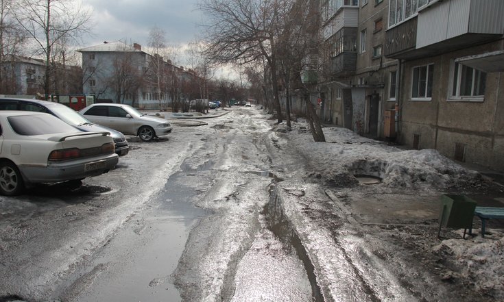 Внутриквартальные проезды в г. Шелехове Иркутской области