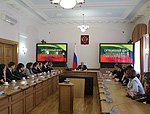 Полномочный представитель ответил на вопросы старшеклассников школы № 4 г. Новосибирска