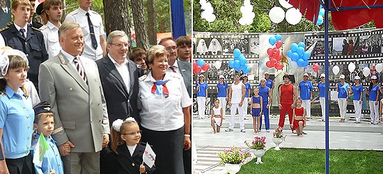 В ходе осмотра праздничных площадок