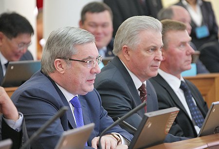 Во время внеочередной сессии Народного Хурала Республики Бурятия