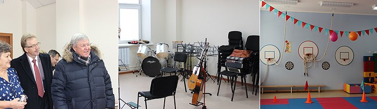 В ходе осмотра Детской школы искусств, детского сада № 5