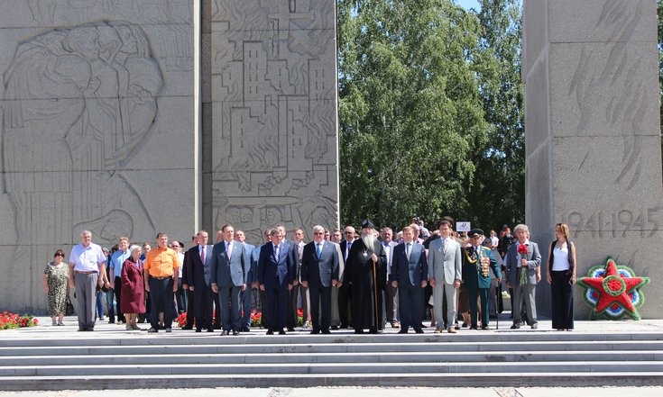 День памяти и скорби в Новосибирске