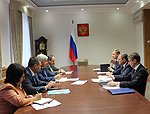 Полпред обсудил с Олегом Бударгиным перспективы развития электросетевого хозяйства в регионах округа