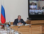 Полпред обсудил вопросы реализации социально значимых инициатив с представителями молодежных парламентов регионов округа