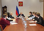 Полпред встретился с организаторами проекта «Город лидеров»