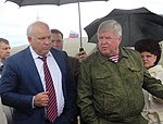 Николай Рогожкин ознакомился с ходом ликвидации последствий природных пожаров в Республике Хакасия