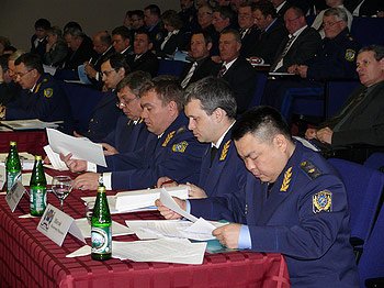 Участники коллегии территориальных управлений Ростехнадзора по СФО