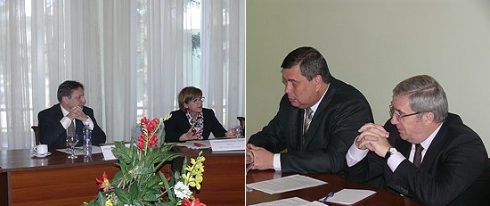 Директора филармоний регионов округа представили Виктору Толоконскому культурный проект «Сибирские филармонические сезоны»