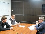 Виктор Толоконский провел личный прием в Технопарке Новосибирского Академгородка