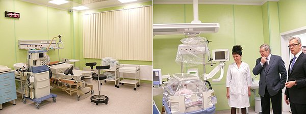 Полномочный представитель в Красноярске посетил краевой перинатальный центр