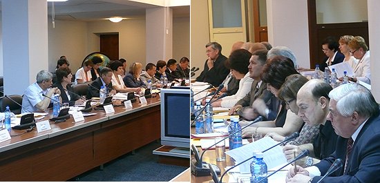 Участники расширенного заседания Совета при полномочном представителе по вопросам кадровой политики