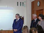 Виктор Толоконский встретился с учениками и учителями экономического лицея г. Новосибирска