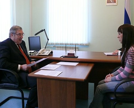 В ходе личного приема в Омске