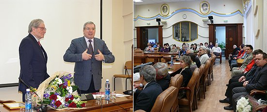 В ходе расширенного заседания ученого совета