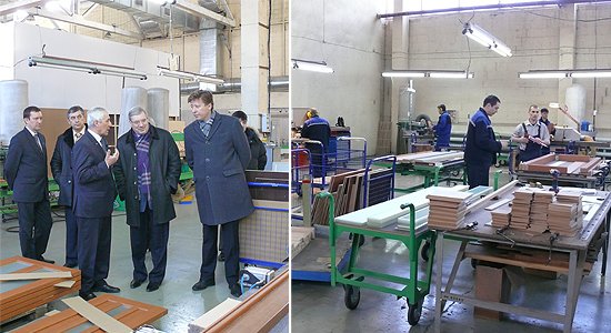 Виктор Толоконский посетил производство Группы компаний «Мастер и К»