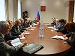 Полпред встретился с делегацией Свободного государства Саксония Федеративной Республики Германия