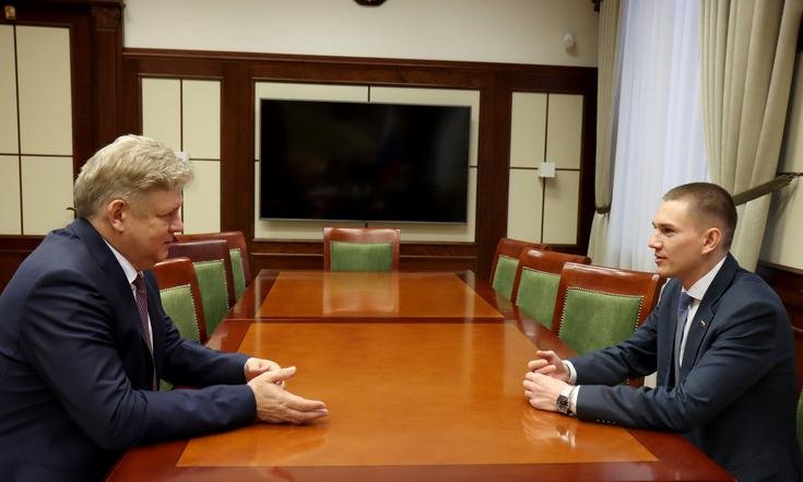 Рабочая встреча Е.Захаров