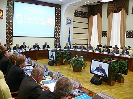 Заседание Совета Межрегиональной ассоциации «Сибирское соглашение»