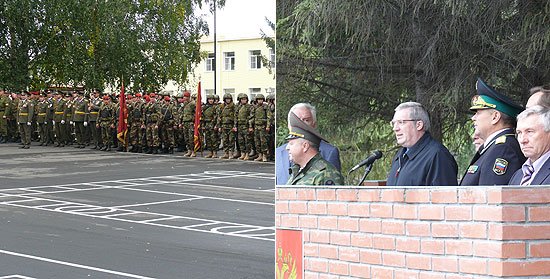 Виктор Толоконский поздравил победителей и участников соревнования взводов специального назначения и взводов разведки по тактико-специальной подготовке на первенство внутренних войск МВД России
