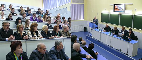В ходе встречи со студентами и преподавателями КемТИПП