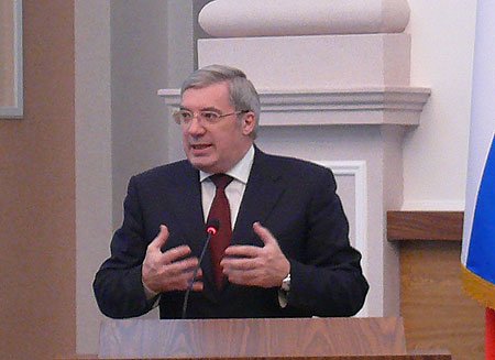 Полномочный представитель Президента РФ в СФО Виктор Толоконский