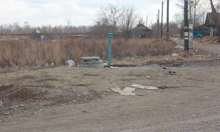 Водозаборная колонка в микрорайоне Китой г. Ангарска Иркутской области