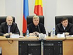 Николай Рогожкин и Александр Хлопонин обсудили вопросы ликвидации последствий природных пожаров с органами власти Забайкальского края и Республики Хакасия