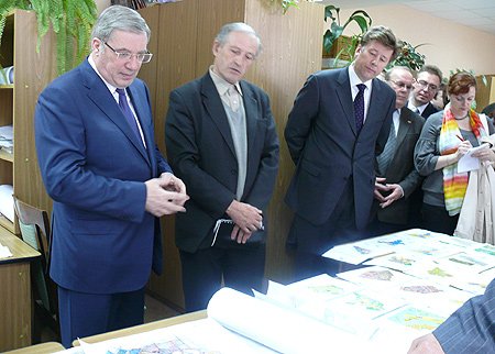 Виктор Толоконский ознакомился с разработками мастерской генерального плана проектного института