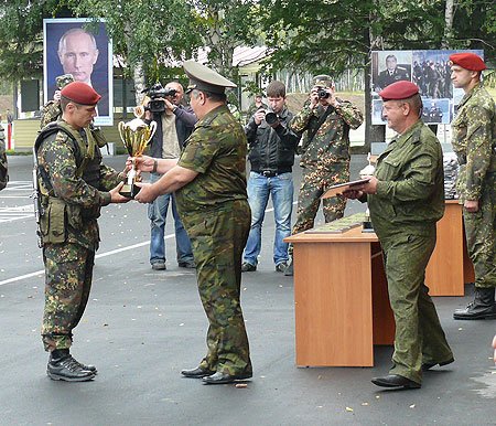 Состоялось торжественное награждение победителей первенства