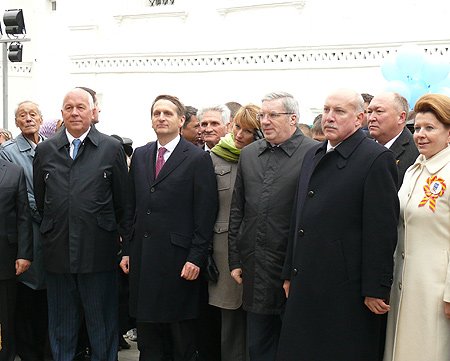 Открытие памятника казакам-основателям Иркутска
