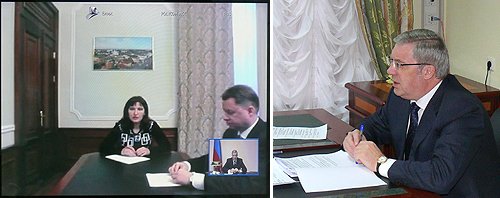 Полномочный представитель Президента РФ в Сибирском федеральном округе Виктор Толоконский провел личный прием граждан