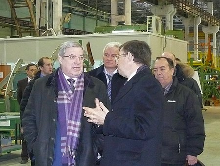 Полномочный представитель посетил ОАО «НАПО им.Чкалова»