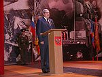 Полномочный представитель поздравил личный состав и ветеранов гвардейской ракетной Глуховской дивизии с 70-летием военного соединения