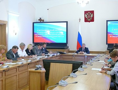 В ходе совещание отмечалось, что в Новосибирской области необходимо уделить особое внимание развитию предпринимательской среды