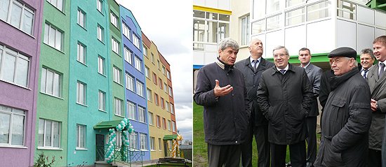 В ходе посещения Лесной Поляны