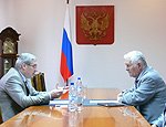 Полномочный представитель встретился с президентом Национальной медицинской палаты Леонидом Рошалем