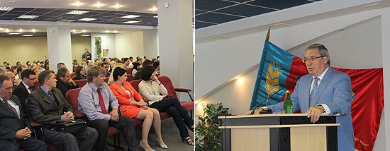 Полпред поздравил коллектив ОАО «Бийскэнерго» с победой в  конкурсе «Лучшее промышленное предприятие Алтайского края»