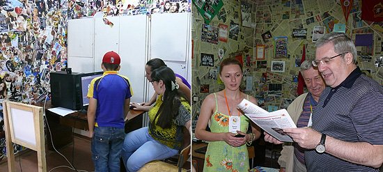 Полпред осмотрел творческие мастерские фестиваля