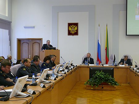 Совещание в правительстве Забайкальского края
