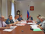 Полномочный представитель обсудил со специалистами итоги прохождения волны дождевого паводка по территории Новосибирской области